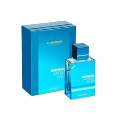 Al Haramain Amber Oud Aqua Dubai Extrait de Parfum Spray 2.5 oz / 75 ML - NEW