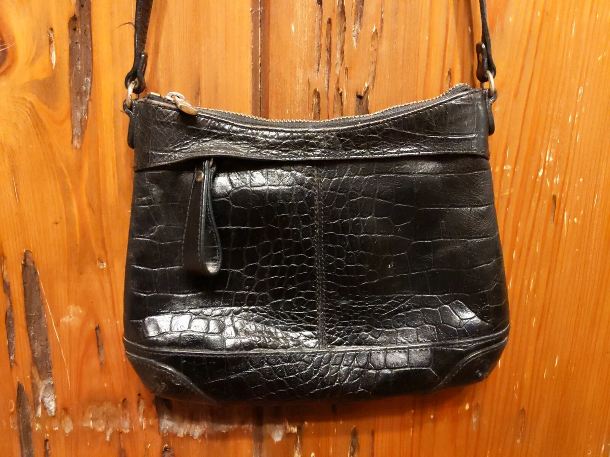 The Italian Croc | Chic Clutch Leather Handbag