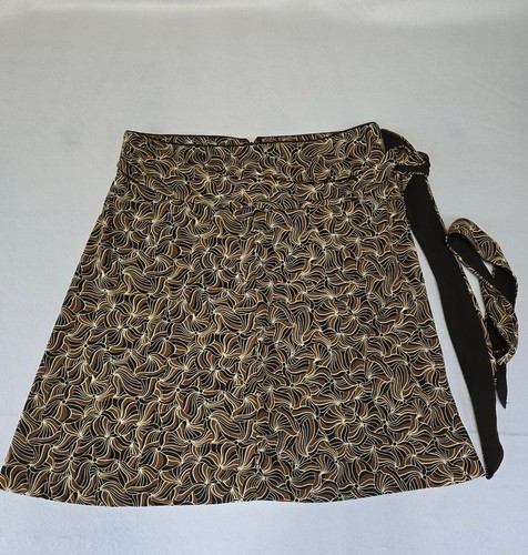 Kenneth Cole NEW YORK Women's Polyester A-Line Skirt Geo M RN#52002 ECU