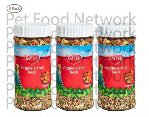 Kaytee Obst und Gemüse Glas für Sittiche 9,5 oz (3er Pack)