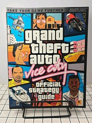 Grand Theft Auto Vice City Bradygames Official Strategy Guide No Map Poster