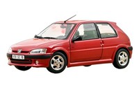 Peugeot 106 S16 Lucifer Red Norev 1:18 | 184921