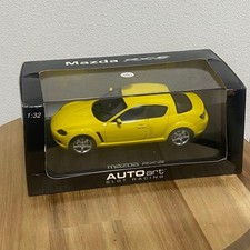 AUTOart 1/32 Mazda RX-8 Yellow Slot Car With Case