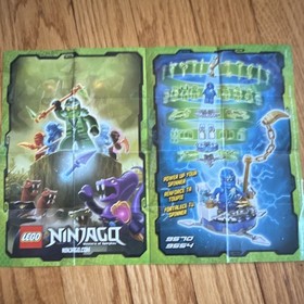 LEGO NINJAGO Jay Minifigure Spinjitzu Spinner NRG Jay 9570 (njo035)