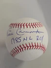 Vince Coleman Signed Baseball With Inscription JSA CoA WP247054