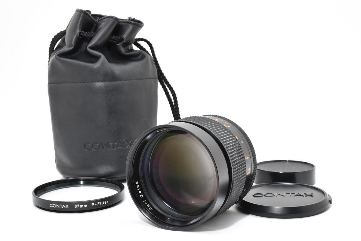 Exc+5] Contax Carl Zeiss Planar T* 85mm F/1.4 Lens CY Mount MMJ