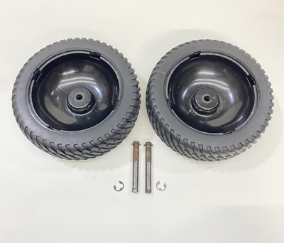 #ad #ad OEM Briggs amp; Stratton Pressure Washer Wheel Kit Set Pair 202477GS amp; Axle $49.99
