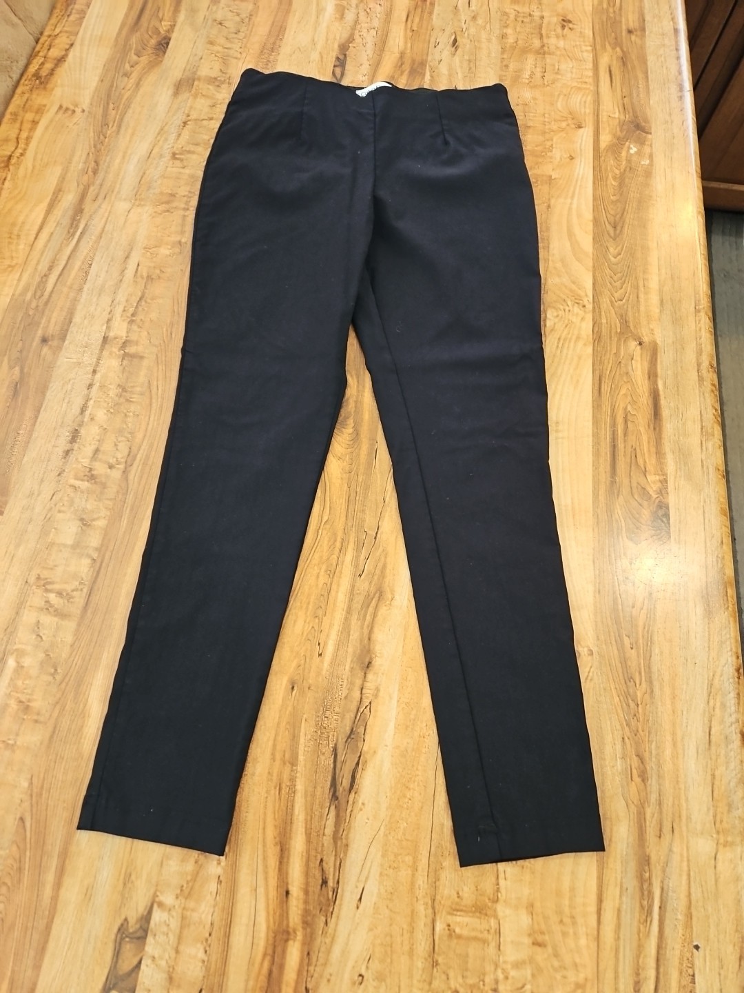 Calvin Klein Women's Pull on Dress Pants, Black Size 8