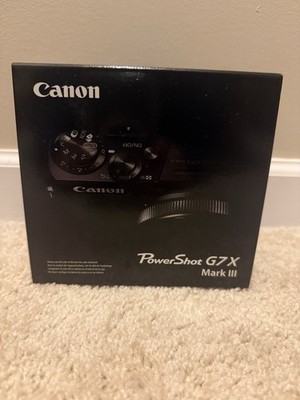 Canon PowerShot G7 X Mark III - 20.1MP Point & Shoot Digital