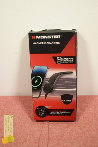 Monster 15W Magnetic Charging Flexible Dash Mount (Incomplete)