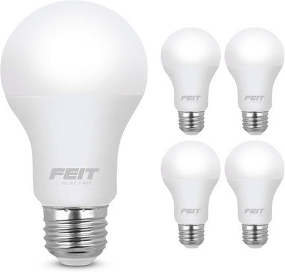 A19 LED Light Bulbs, 40W Equivalent, Non Dimmable, 450 Lumens, E26 Standard Base