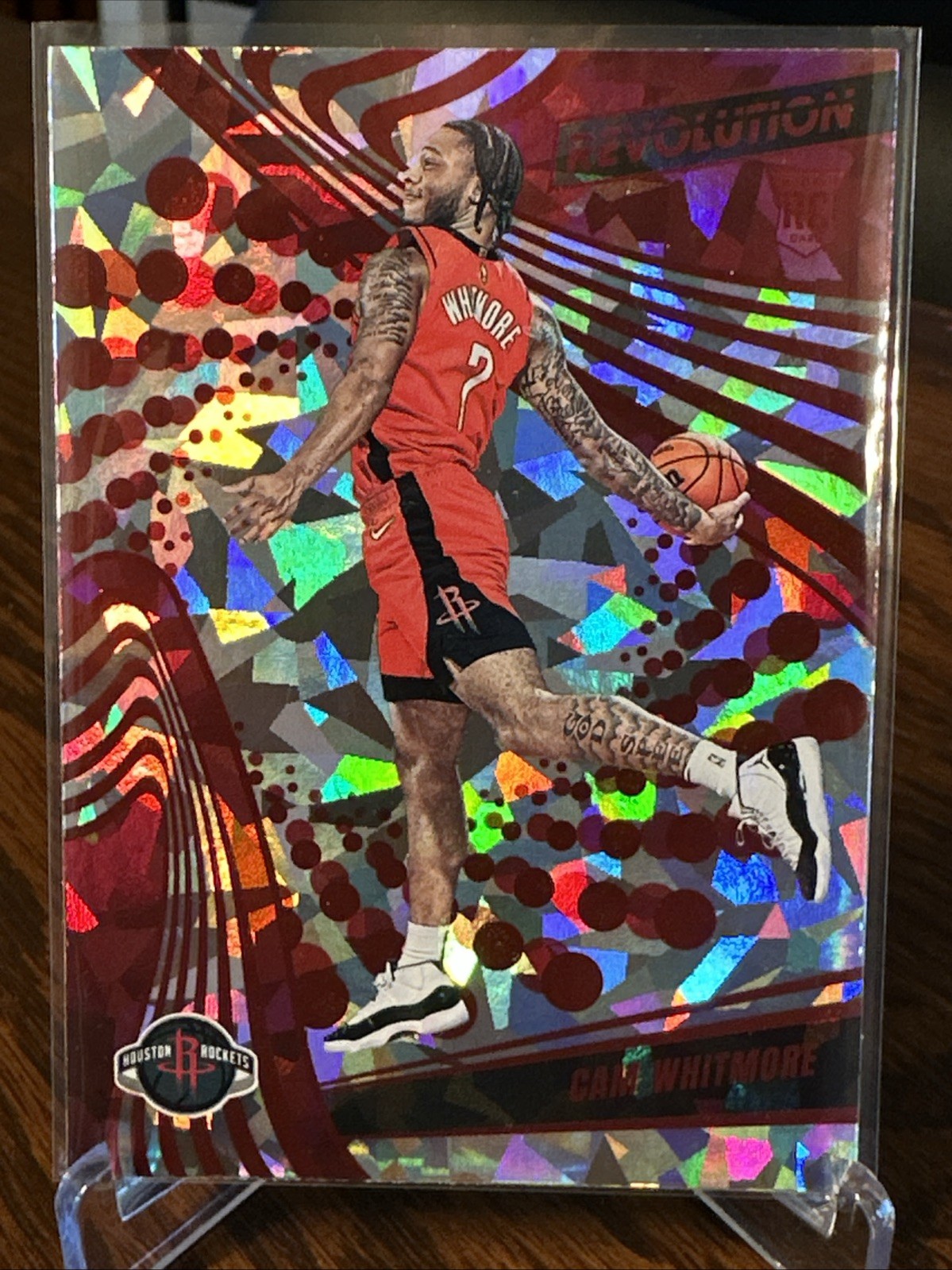2023-24 Panini Revolution Cam Whitmore Chinese New Year RC #111 - Rockets