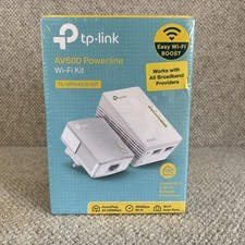 TP-Link TL-WPA4220 KIT AV600 Powerline Wi-Fi Kit 300Mbps New Sealed