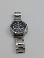 Seiko Spirit Chronograph SBTR013 Black Men's Quartz Watch Japan 8T63