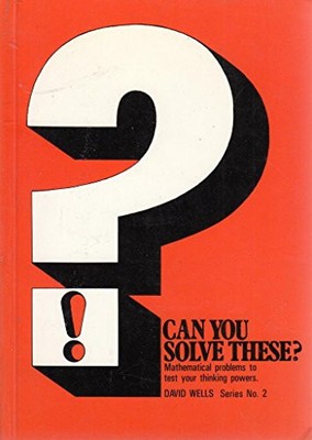 Can You Solve These?: v. 2 (Can You Sol..., Wells, D.G.