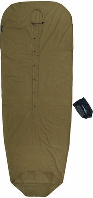 Cocoon Spark Protection Funkenschutz Schlafsackhülle, fir green