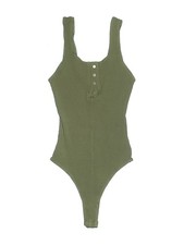 Shinestar Women Green Bodysuit S