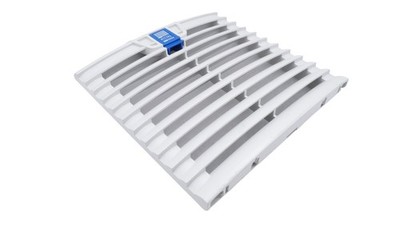 Rittal SK 3239124 TopTherm Lüftergitter ohne Lüfter Ersatzteil RAL 7035