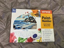 Artwille DIY Paint by Numbers Acrylic Kit Lighthouse 35x45 cm - NEW