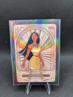 2025 Topps Disney Mint Pocahontas #30 Black Foil /10 Ultra Rare | eBay