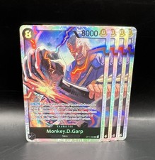 Monkey.D.Garp OP11-095 SR One Piece A Fist Of Divine Speed Playset Of 4