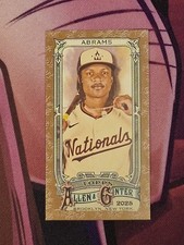 Baseball: 2025 Topps Allen & Ginter - C.J. Abrams #90 Mini Gold Bordered