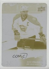 2017-18 Upper Deck MVP Printing Plate Yellow 1/1 Nick Foligno #37 0c3