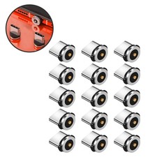 15pcs Type C Magnetic Adapter Magnetic Connector Tip Magnetic Phone Charger Tip