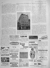 Original Old Antique Print 1907 London Messrs Mappin Webb Oxford Street Whisky