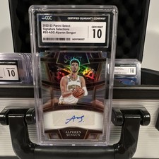 Panini 2022-23 Select Alperen Sengun Rockets Signature Selections Auto SS-ASG C…