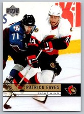 2006-07 Upper Deck Patrick Eaves Ottawa Senators #138