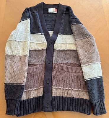 KITH Weirfield Cardigan - ''Battleship'' - Size M