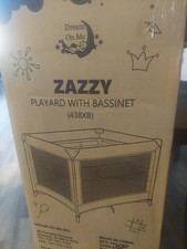 Dream On Me Nest Portable Play Yard With Carry Bag And Strap Black- NEW