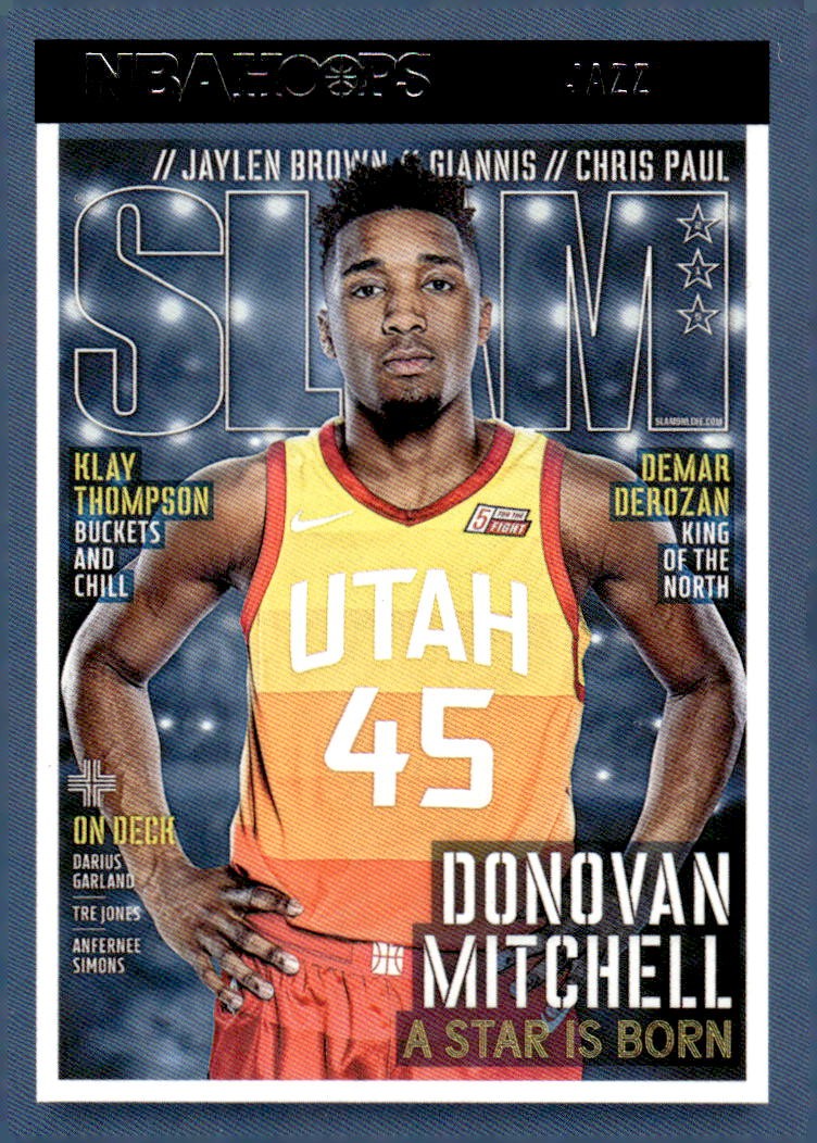 2021-22 Hoops #SLAM 215 Donovan Mitchell Slam