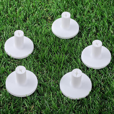 Rubber Tees for Golf Mats, 5 Pack Golf Mat Simulator Tees for Driving Range In