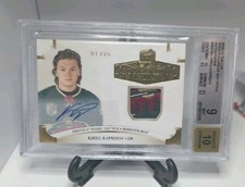 Kirill Kaprizov 2020-21 The Cup Auto Draft Class 1/25 MN Wild Upper Deck 10 Auto