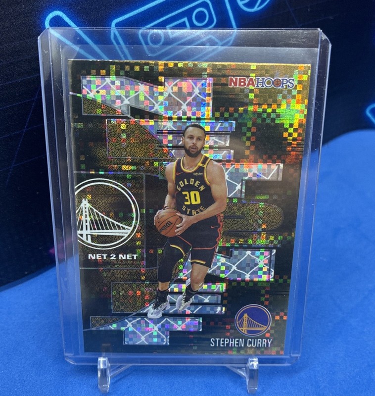 2025-26 Topps NBA Hoops Stephen Curry Light Burst Net 2 Net Warriors MINT 