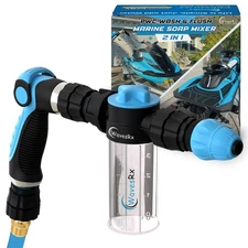PWC Foam Cannon Sprayer & Engine Flush Mixer to Wash Salt Away | Dual-Use Soa...