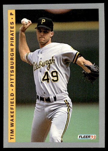 Tim Wakefield #123 1993 Fleer card