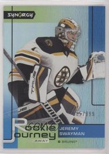 2021-22 Upper Deck Synergy Rookie Journey Away 585/899 Jeremy Swayman #RJ-6 0ip6