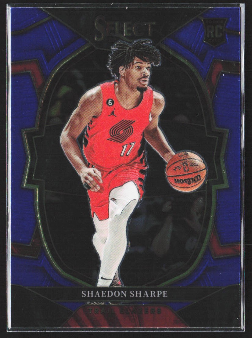 2022-23 Panini Select #71 Shaedon Sharpe Blue (Retail Base)