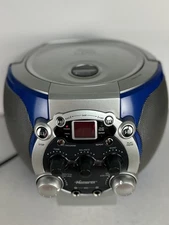 Memorex CDG Karaoke System Portable CD Player Tested Works Great No Mic Included