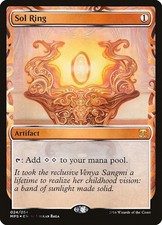 Sol Ring Kaladesh Masterpiece Inventions Series  Foil Playtest Card