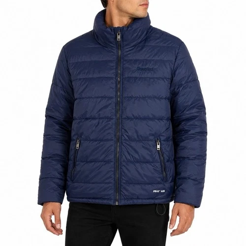 GAASTRA PR-G AIR Men Puffer Jacket Size S Full Zip Pockets Blue Insulated Nylon - product listing photo