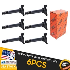 6PCS high Quality Ignition COILS OE UF430/90919-02246 Brand new Replacement part