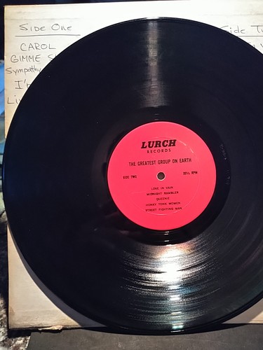 THE ROLLING STONES - GREATEST GROUP ON EARTH - LURCH RED LABEL - VINYL LP 12" - Picture 13 of 22