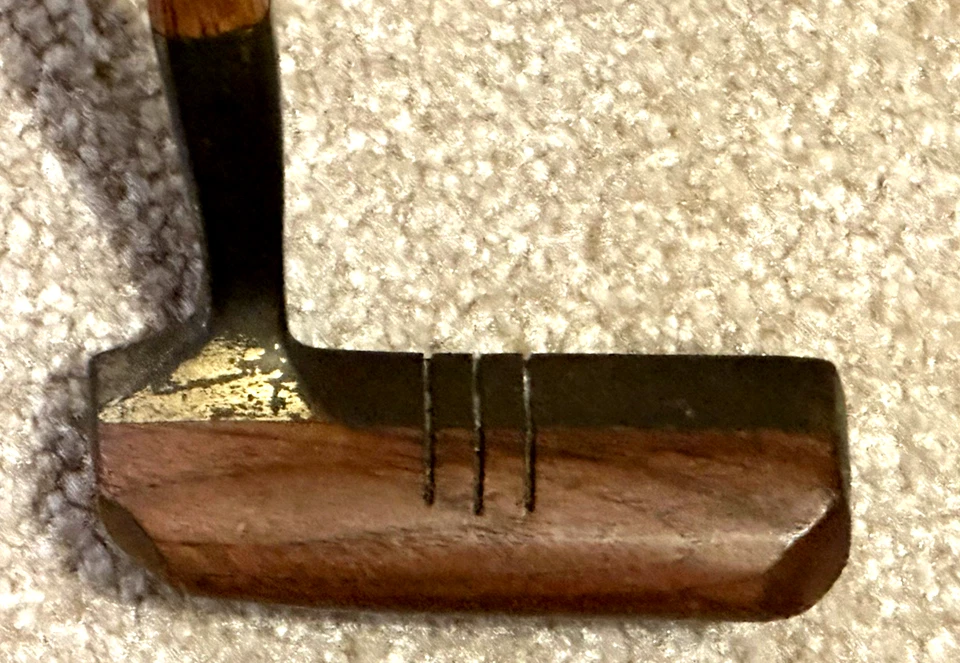 Otey Crisman 15HW Super Deluxe putter 35” eixo de nogueira destro cedo muito bom estado excelente - Imagem 4 de 4