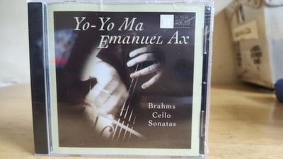 Yo-Yo Ma & Emanuel Ax Music CD - Brahms: Cello Sonatas [NEW] Modern Classical
