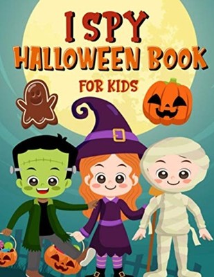 I Spy Halloween Book for Kids: A Fun Coloring and Guess -  NEW Cute Pumpkin Pr 2