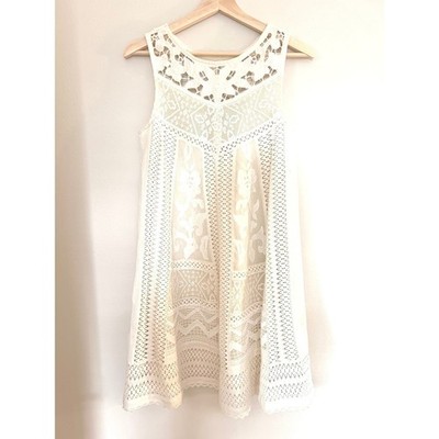 Anthropologie Vanessa Virginia Shift Dress Size 2 Graduation Bridal Cottagecore